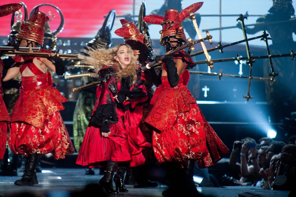 Madonna zahrála v Praze (Foto: Jakub Deml)