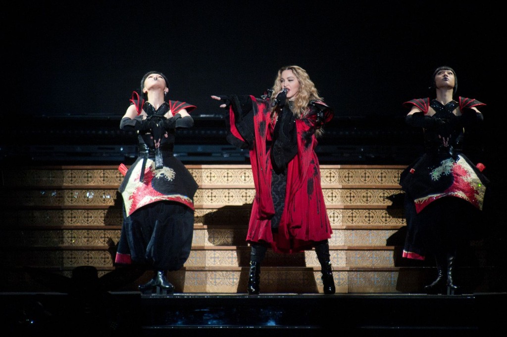 Madonna zahrála v Praze (Foto: Jakub Deml)