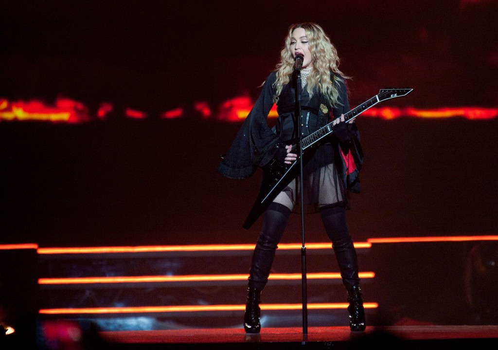 Madonna zahrála v Praze (Foto: Jakub Deml)