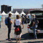 Příprava koncertu Rolling Stones