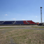 Příprava koncertu Rolling Stones