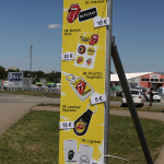 Příprava koncertu Rolling Stones