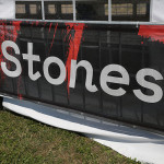 Příprava koncertu Rolling Stones